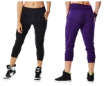 Zumba Funky Harem Pants Black or Purple