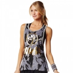 Zumba love me or loose me Top Gray