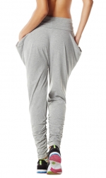 Zumba Mash Up Harem Pant Gray
