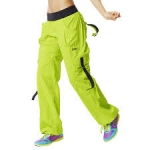 Zumba Ultimate Orbit Cargo Pants Green